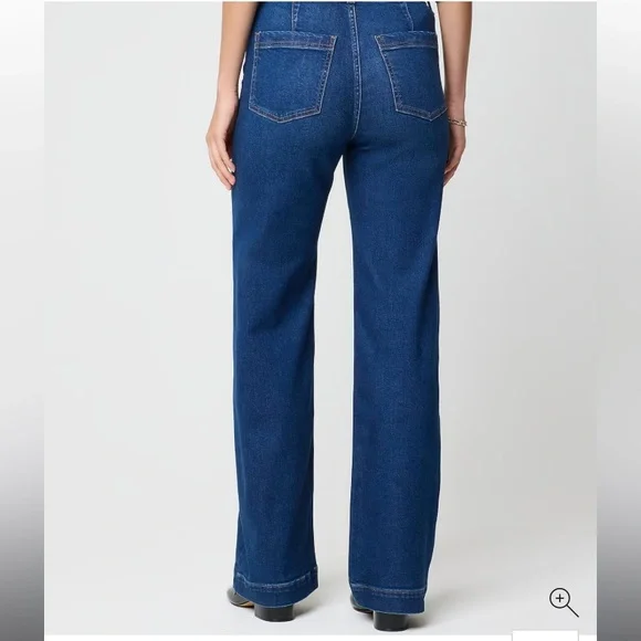 J.Crew High-Rise Wide-leg Trouser Jean - Picture 3 of 11